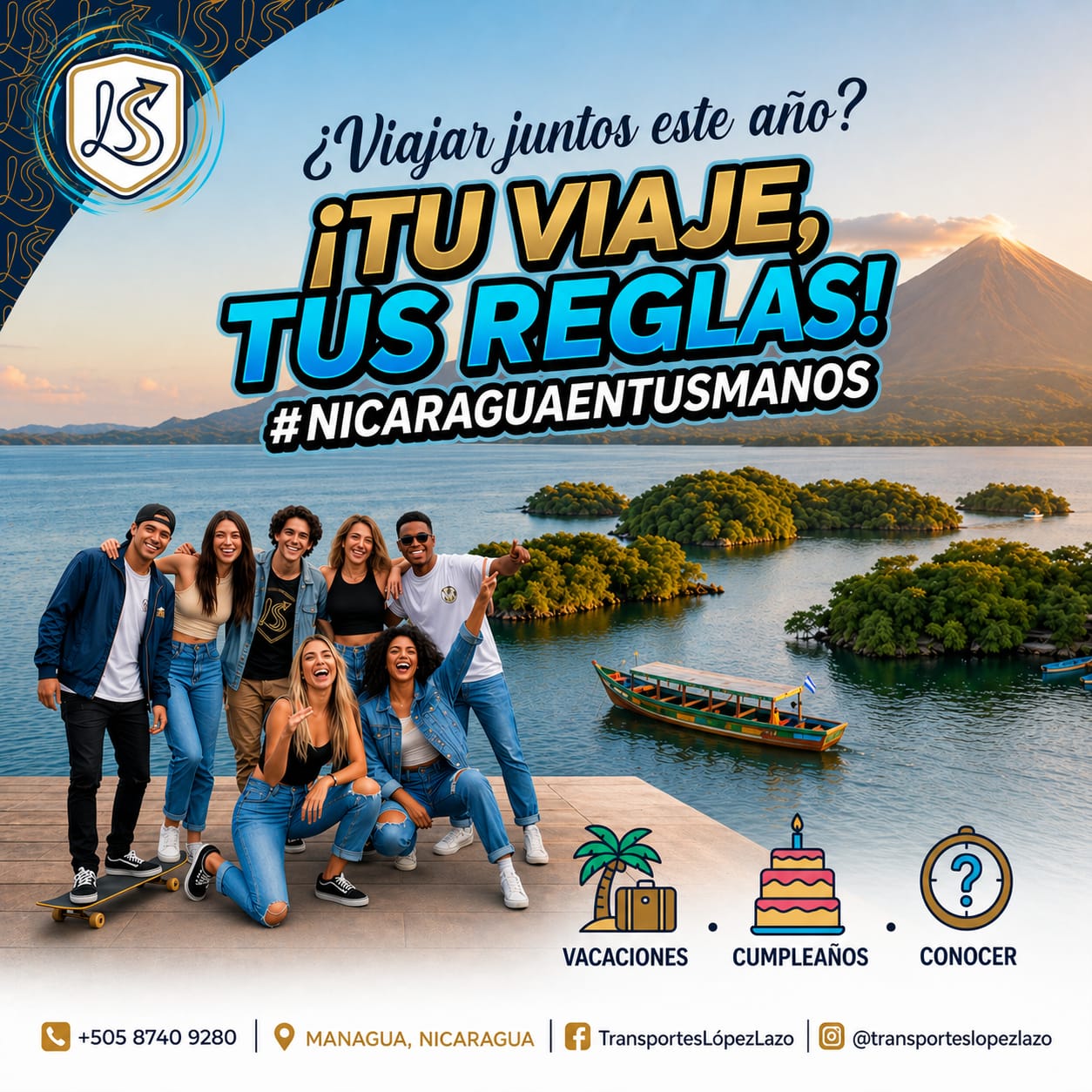 Viaja juntos a Nicaragua